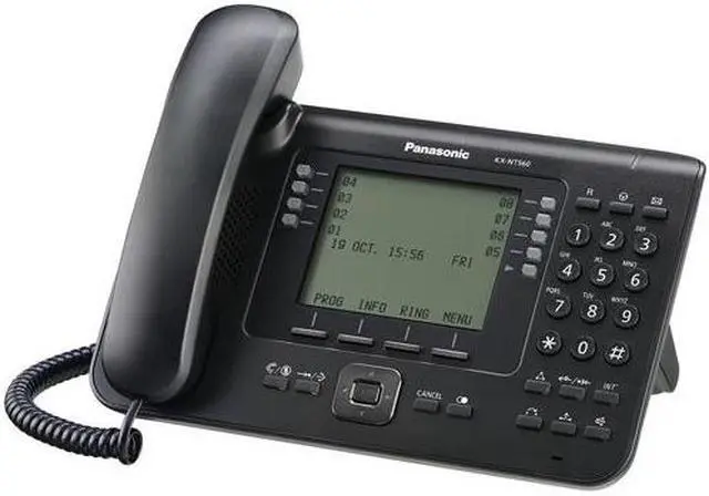 Main image of Panasonic KX-NT560 Large Screen IP Proprietary Phone