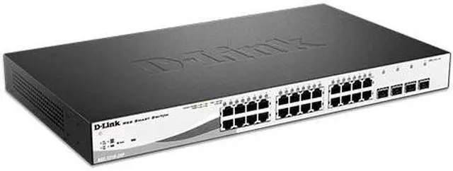 Alt view image 2 of 2 - D-Link DGS-1210-28P Websmart Ethernet Switch