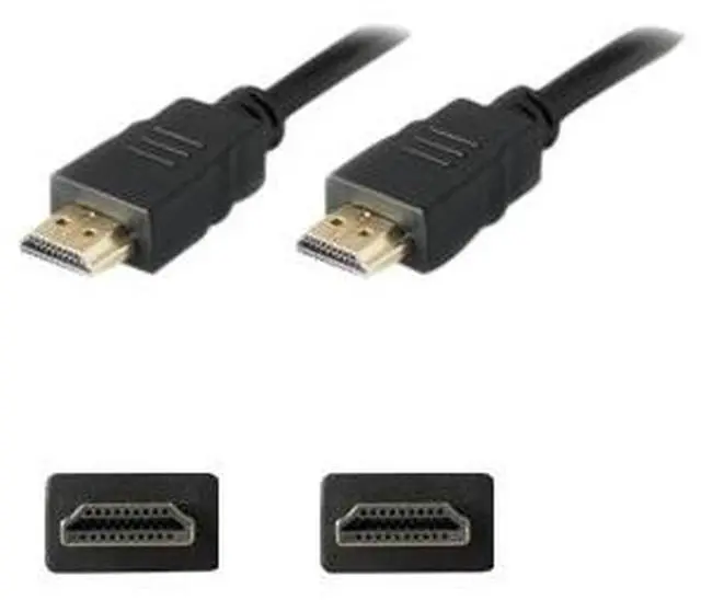 Alt view image 2 of 7 - 5Pk 10Ft Hdmi 1.3 Male To Hdmi 1.3 Male Black Cables For Resolution Up To 2560X1600 (Wqxga)