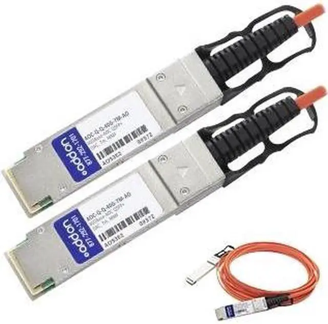 Main image of AddOn Arista Networks AOC-Q-Q-40G-7M Compatible TAA Compliant 40GBase-AOC QSFP+ to QSFP+ Direct Attach Cable (850nm