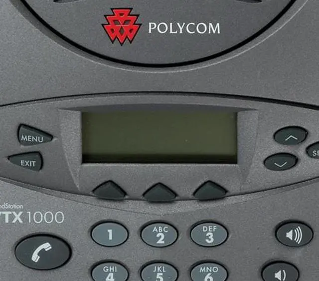 Alt view image 7 of 9 - Polycom 2200-07300-001 SoundStation VTX 1000 Conference Telephone