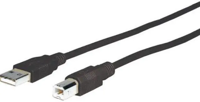 Alt view image 3 of 7 - Comprehensive USB2-AA-15ST Comprehensive USB 2.0 A to A Cable 15ft - USB for Printer, Scanner, Keyboard/Mouse, Camera - 15 ft - 1 x Type A Male USB - 1 x Type A Male USB - Shielding - Black