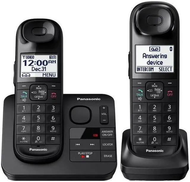 Alt view image 16 of 20 - Panasonic KX-TGL432B 2 Handset Cordless Phone