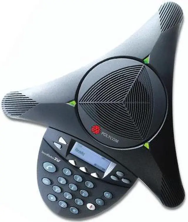 Alt view image 6 of 10 - Polycom 2200-07800-160 Wireless Conference Phone SoundStation2W DECT 6.0