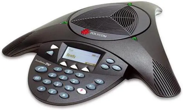 Alt view image 5 of 10 - Polycom 2200-07800-160 Wireless Conference Phone SoundStation2W DECT 6.0