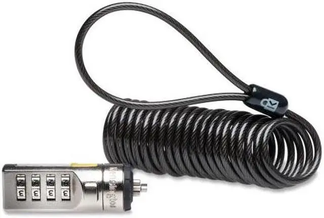 Alt view image 10 of 20 - Kensington K64670US Kensington Laptop Cable Lock - Portable - 4-wheel - 6 ft