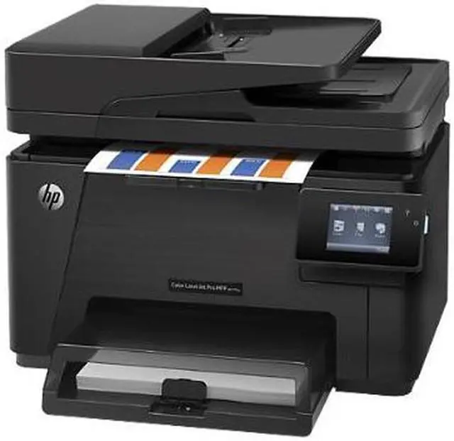 Alt view image 2 of 3 - HP Color LaserJet Pro MFP M177fw HP M177FW Wireless Laserjet Color Printer with Scanner, Copier and Fax