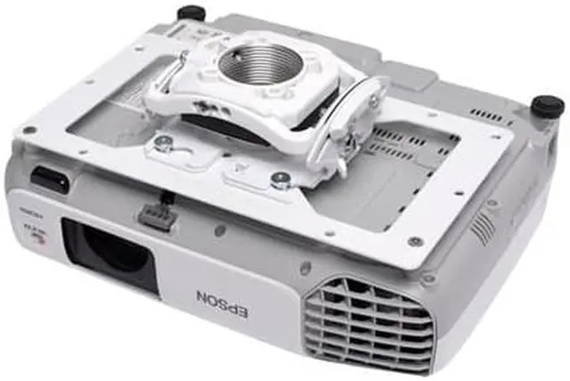 Alt view image 4 of 8 - Epson Elpmbprh Mounting Adapter For Projector - White