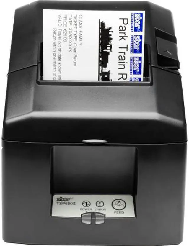 Alt view image 2 of 10 - Star Micronics 39449670 Star Micronics TSP654II Direct Thermal Printer - Monochrome - Wall Mount - Receipt Print - 3.15" Print Width - 11.81 in/s Mono - 203 dpi - USB - 3.15"