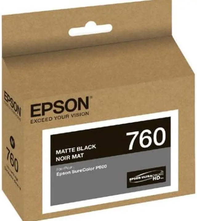 Alt view image 6 of 11 - EPSON PRINT T760820 T760 ULTRACHROME HD MATTE BLACK INK