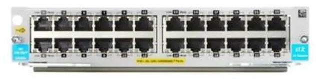 Alt view image 3 of 12 - Hpe 5400R 24-Port 10/100/1000Base-T Poe+ With Macsec V3 Zl2 Module