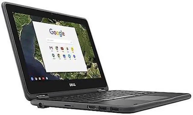 Alt view image 6 of 12 - DELL Chromebook 11 3189 Chromebook Intel Celeron N3060 4GB Memory 16 GB SSD 11.6" Touch Screen Chrome OS 2NN30