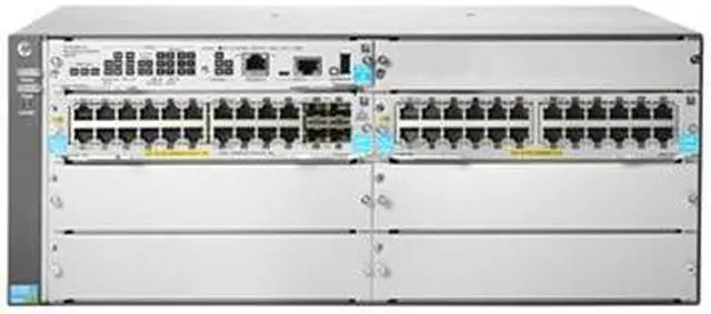 Alt view image 2 of 8 - HPE 5406R 44GT PoE+/4SFP+ (No PSU) v3 zl2 Switch