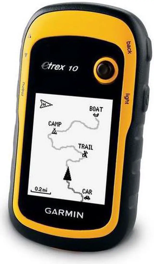 Alt view image 3 of 11 - Garmin eTrex 10 Rugged Handheld GPS Receiver (010-00970-00)