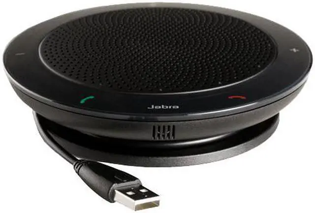 Alt view image 9 of 11 - Jabra Speak 410-M Conferencing Speakerphone W/ USB & External Ringer