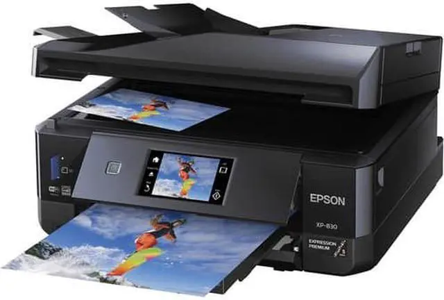 Main image of Epson XP-830 Wireless Color Photo Printer Scanner, Copier & Fax