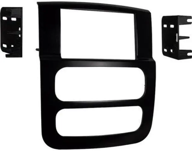Alt view image 2 of 12 - METRA 95-6522B 2002 - 2005 Dodge(R) Ram Double-DIN Black