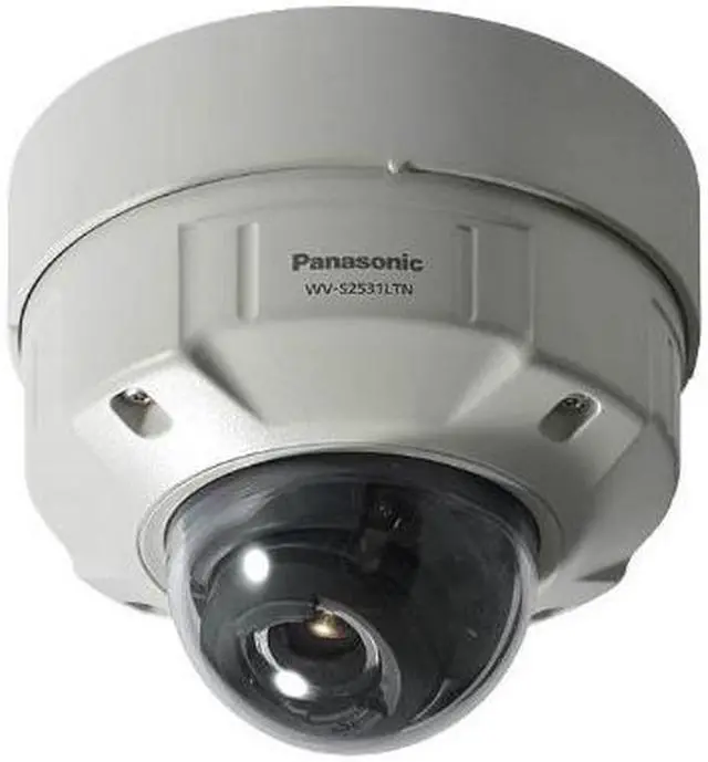Alt view image 3 of 8 - Panasonic WV-S2531LTN Outdoor Vandal Dome Outdoor Vandal Dome Camera