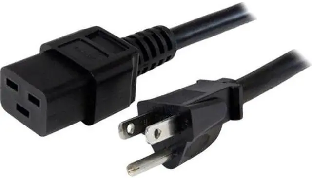Alt view image 2 of 11 - StarTech.com PXT515C19143 3 ft. Computer power cord - NEMA 5-15P to C19, 14 AWG