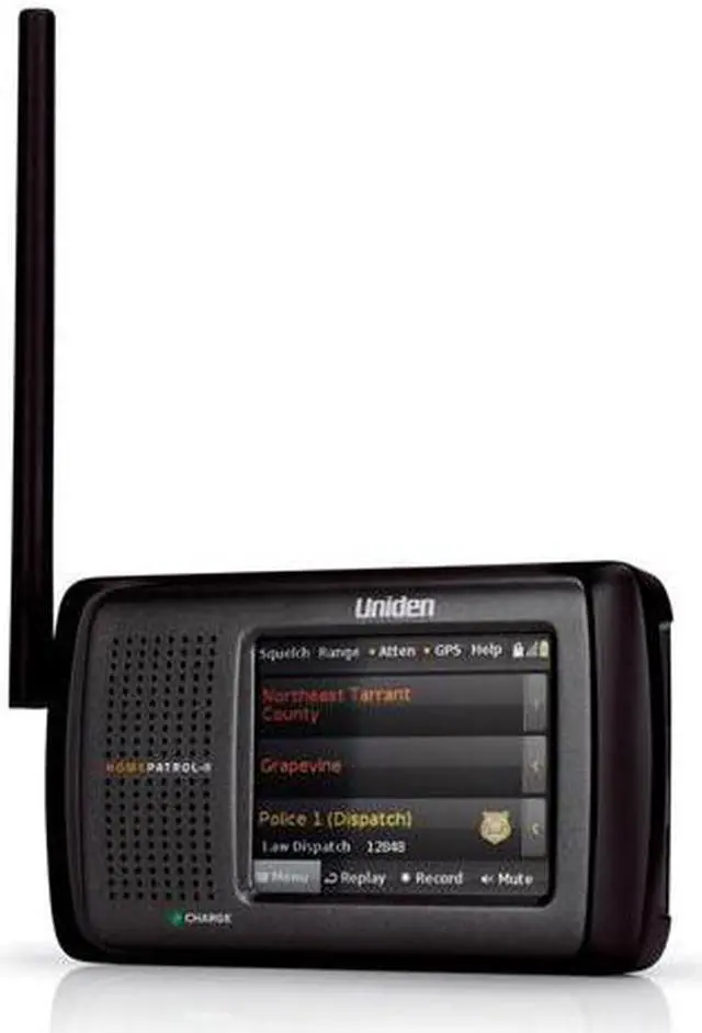 Alt view image 8 of 15 - Uniden Homepatrol-2 Color Touchscreen Scanner w/ 4 GB MicroSD Card