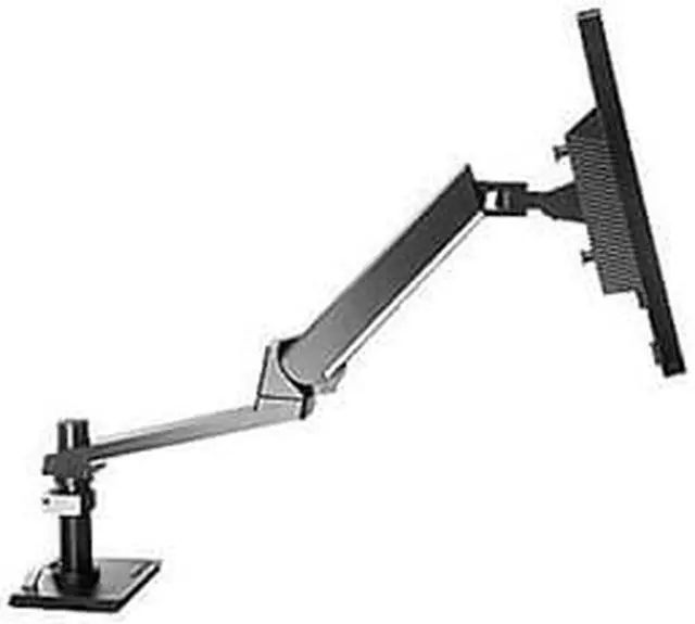 Alt view image 8 of 11 - Lenovo - 4XF0H70603 - Lenovo Mounting Arm for Monitor - Black - 20 lb Load Capacity - 1