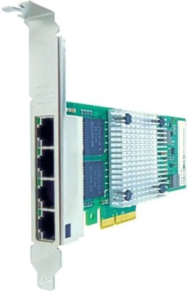 Main image of AXIOM 10/100/1000MBS QUAD PORT RJ45 PCIE X4 NIC CARD FOR INTEL - I350T4, I350-T4