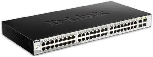 Alt view image 7 of 13 - D-Link Metro DGS-1210-52/ME Ethernet Switch