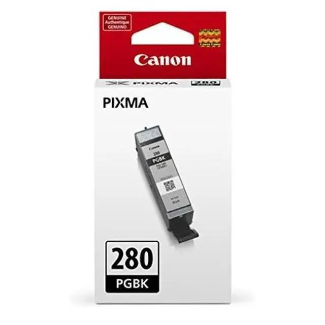 Alt view image 2 of 9 - Canon PG-280 Original Ink Cartridge - Black - Inkjet - 1 Each
