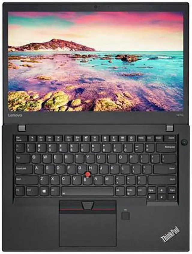 Alt view image 8 of 13 - Lenovo ThinkPad T470s 20HF0010US 14" LCD Notebook - Intel Core i7 (7th Gen) i7-7600U Dual-core (2 Core) 2.80 GHz - 12 GB DDR4 SDRAM - 512 GB SSD - Windows 10 Pro 64-bit (English) - 2560 x 1440 - In-plane Switching (IPS) Technology - Black