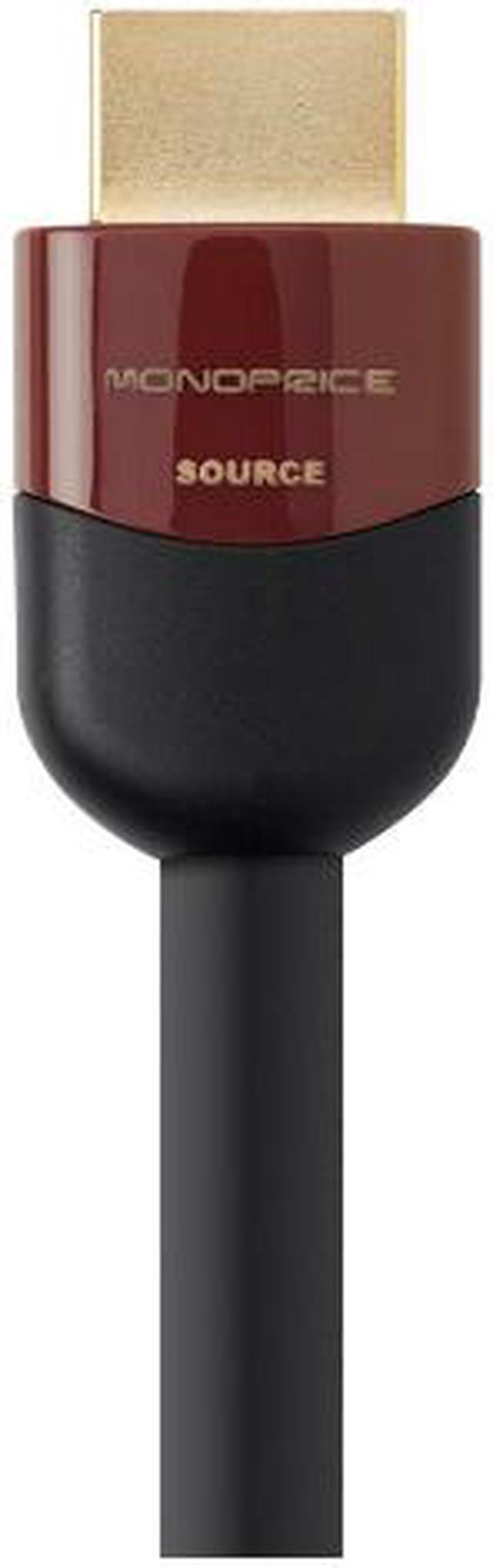 Alt view image 11 of 15 - Monoprice HDMI Cable - 30 Feet - Black | High Speed, Active Chipset, 4K@60Hz, HDR, 18Gbps, 24AWG, YUV, 4:4:4, CL2 - Cabernet Ultra Series