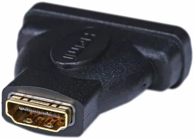 Alt view image 8 of 11 - Monoprice HDMI Female to DVI-D Female Adapter HDMI Female to DVI-D Single Link Female Adapter