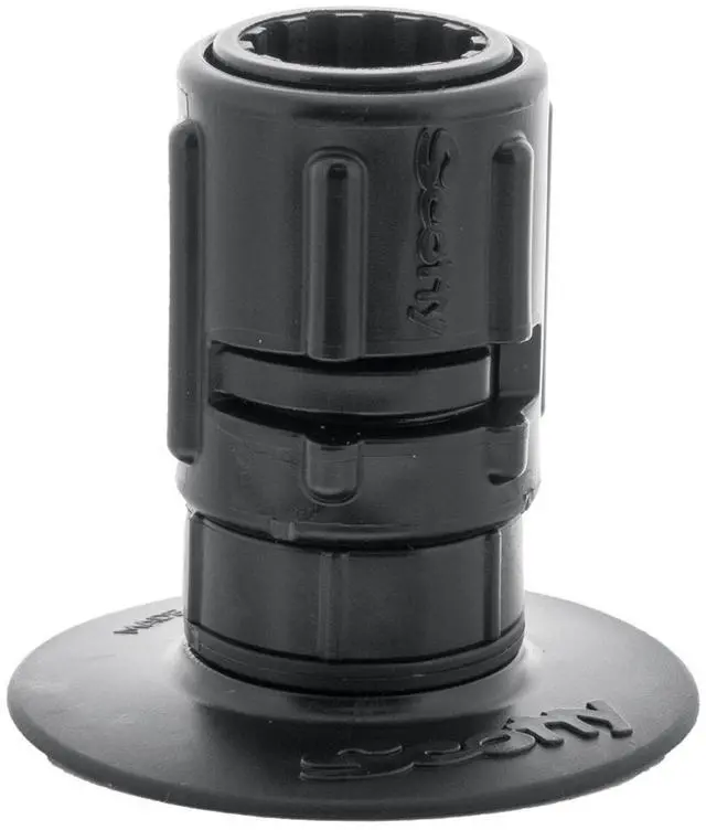 Alt view image 3 of 7 - Scotty 448 Stick-On Mount with Gear-Head Adapter - 3 inch Pad Stick-On Mount