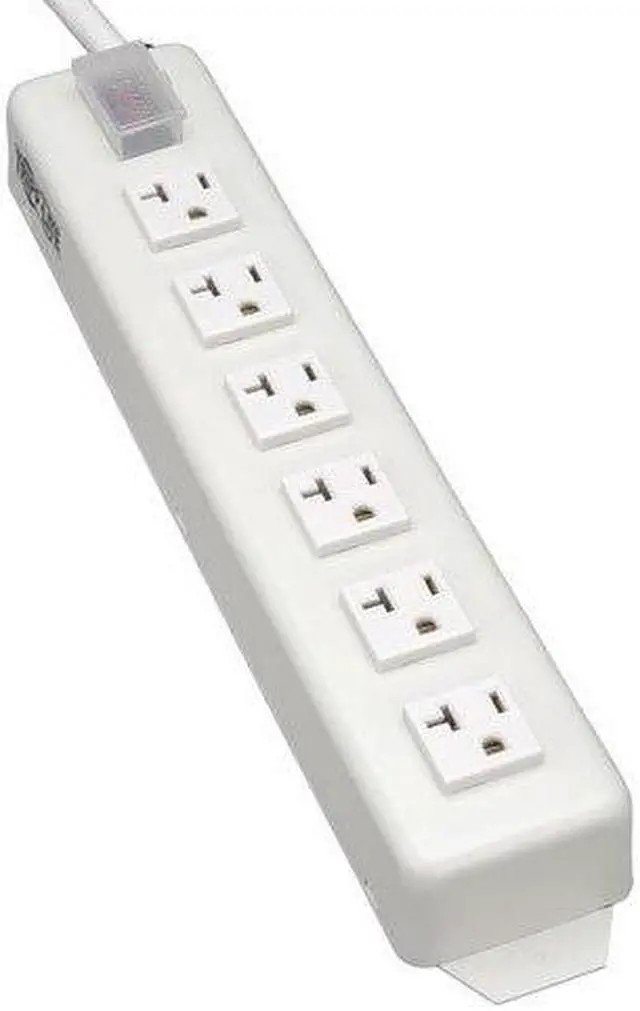 Main image of Tripp Lite L11710w Tripp Lite TLM615NC20 Power Strip 120V 5-15/20R 6 Outlet Metal 15ft Cord 5-20P