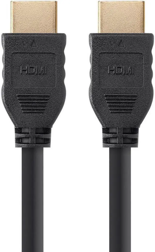 Main image of Monoprice HDMI Cable - 5 Feet - Black (No Logo) High Speed, 4K@60Hz 10.2Gbps, 32AWG, CL2, Compatible with UHD TV and More - Commercial Series