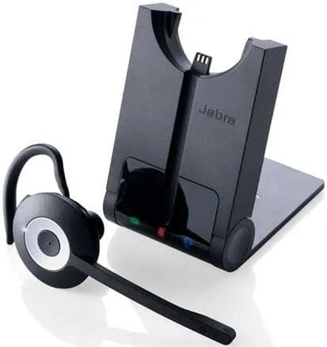 Alt view image 2 of 5 - Jabra PRO 930 UC Mono Noise-Canceling Microphone Wireless Headset for/ Computer