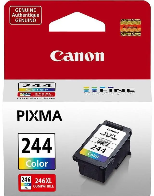 Alt view image 7 of 14 - Canon CL-244 Printer - Ink Cartridges Color