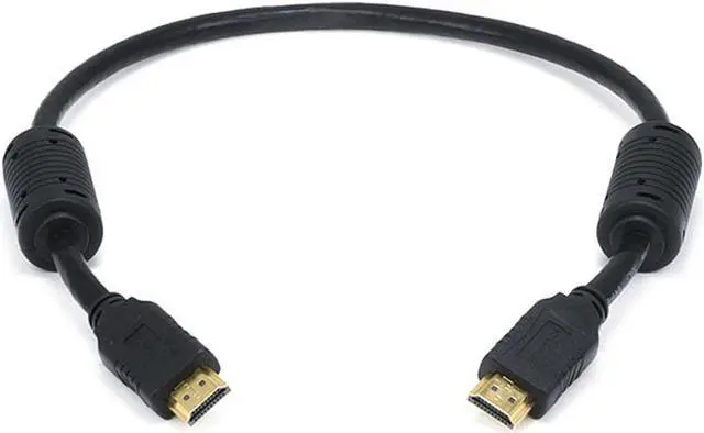 Main image of Monoprice Select Series High Speed HDMI Cable, 4K @ 24Hz, 10.2Gbps, 28AWG, 1.5ft, Black