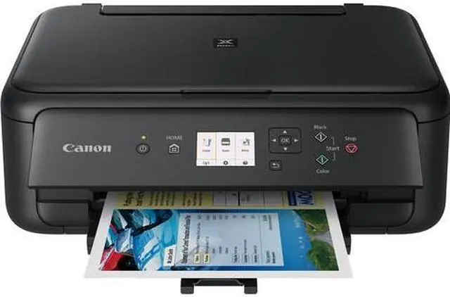 Alt view image 9 of 14 - Canon PIXMA TS5120 BK ESAT Approx. 13 ipm Black Print Speed 4800 x 1200 dpi Color Print Quality Bluetooth / USB / Wi-Fi InkJet MFC / All-In-One Color Inkjet Printer