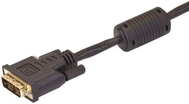 Alt view image 10 of 15 - Monoprice HDMI to DVI Adapter Cable - 15 Feet - Black | Standard, Ferrite Cores, 28AWG, Compatible with AVCHD / PlayStation 3 and More