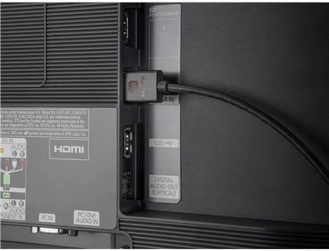 Alt view image 9 of 17 - Monoprice HDMI Cable - 6 Feet - Black | High Speed, Active Chipset, 4K@60Hz, HDR, 18Gbps, 36AWG, YUV 4:4:4 , Compatible with UHD TV and More - Ultra Slim Series