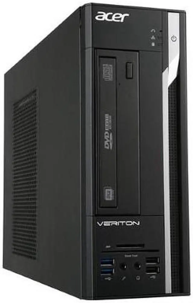 Alt view image 4 of 5 - Acer Veriton X2640G Desktop Computer - Intel Pentium G4560 3.50 GHz - 4 GB DDR4 SDRAM - 1 TB HDD - Windows 10 Pro 64-bit