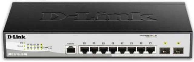 Alt view image 2 of 17 - D-Link DGS-1210-10/ME Ethernet Switch
