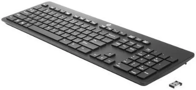 Alt view image 5 of 11 - HP Link-5 T6U20UT#ABA Black USB RF Wireless Standard Keyboards