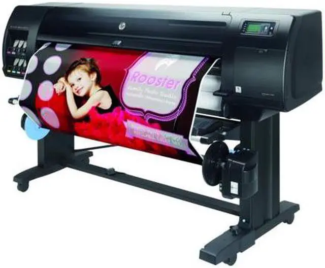 Alt view image 3 of 7 - HP Designjet Z6810 2400 x 1200 dpi Color Print Quality Ethernet (RJ-45) Thermal Inkjet Large Format Color 60-in Production Printer (8-Color)