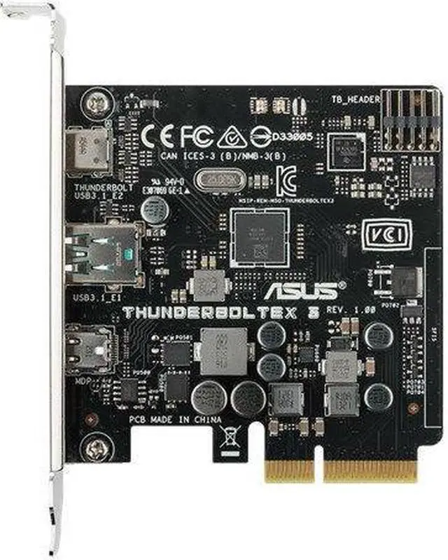 Alt view image 14 of 20 - Asus Thunderboltex 3 Thunderbolt/Usb Adapter