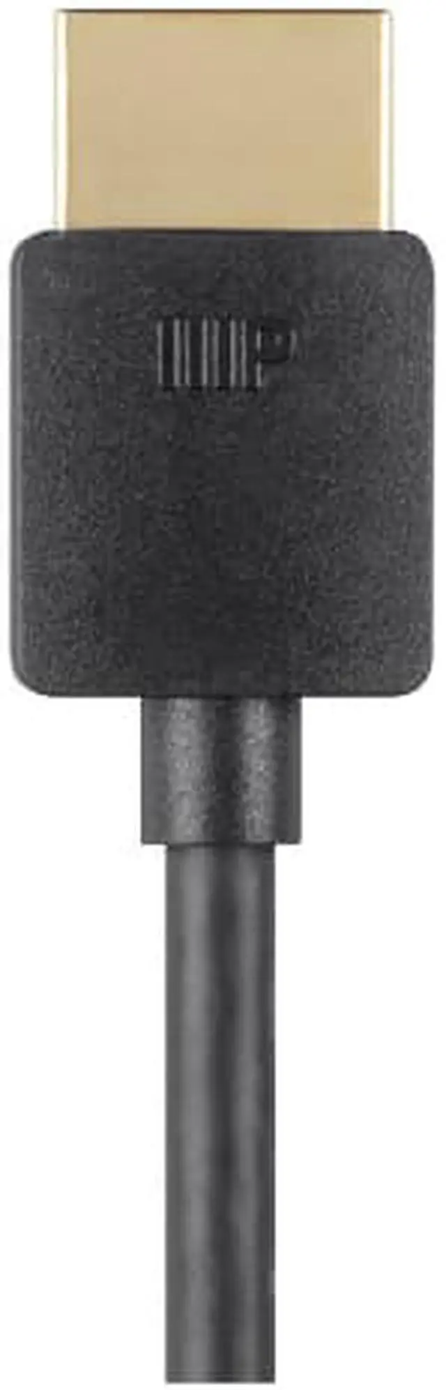 Alt view image 11 of 16 - Monoprice HDMI Cable - 2 Feet - Black | Certified Premium, High Speed, 4K@60Hz, HDR, 18Gbps, 36AWG, YUV, 4:4:4, Compatible with UHD TV and More - Ultra Slim Series