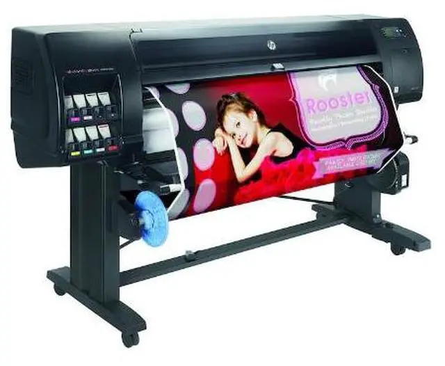 Alt view image 3 of 6 - HP Designjet Z6810 (2QU12A#B1K) 2400 DPI x 1200 DPI Color Inkjet Large Format Printer