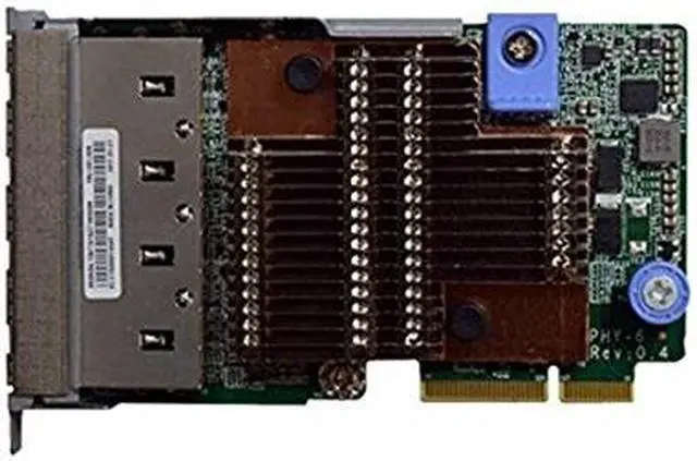 Alt view image 11 of 17 - Lenovo ThinkSystem 10Gb 4-Port Base-T LOM