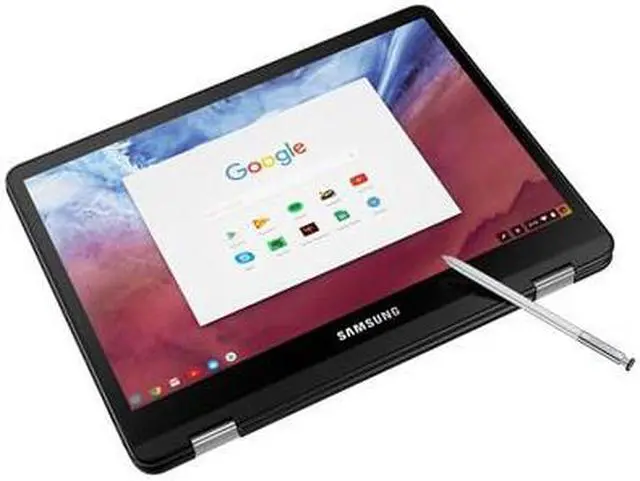 Alt view image 3 of 7 - SAMSUNG Chromebook Pro XE510C25-K01US Chromebook Intel Core M3 6Y30 (0.90 GHz) 4 GB LPDDR3 Memory 32 GB eMMC 12.3" Touchscreen Chrome OS