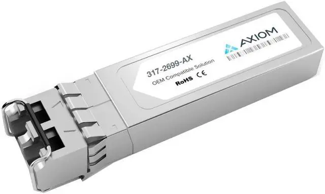 Alt view image 6 of 12 - Axiom SFP+ Transceiver Modules are certified 100% compliant in all OEM applications. They are pre-configured with an application specific code to meet the requirement set forth by the router and switch OEMs. Axiom compatible transceivers pe